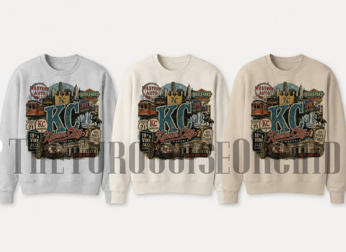 Vintage KC Collage Sweatshirt