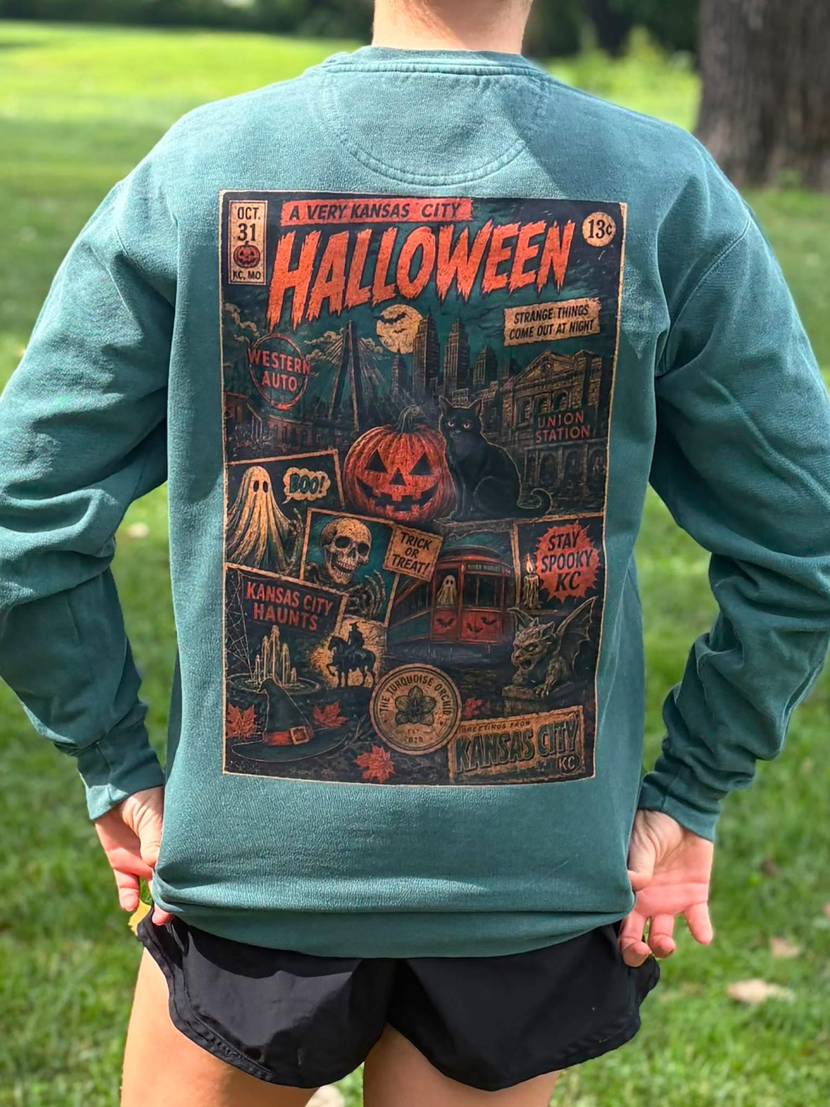 Vintage Green Halloween In KC