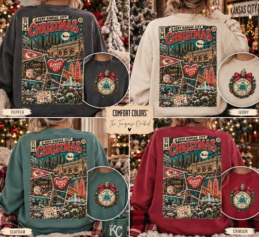 Christmas in KC vintage sweatshirt